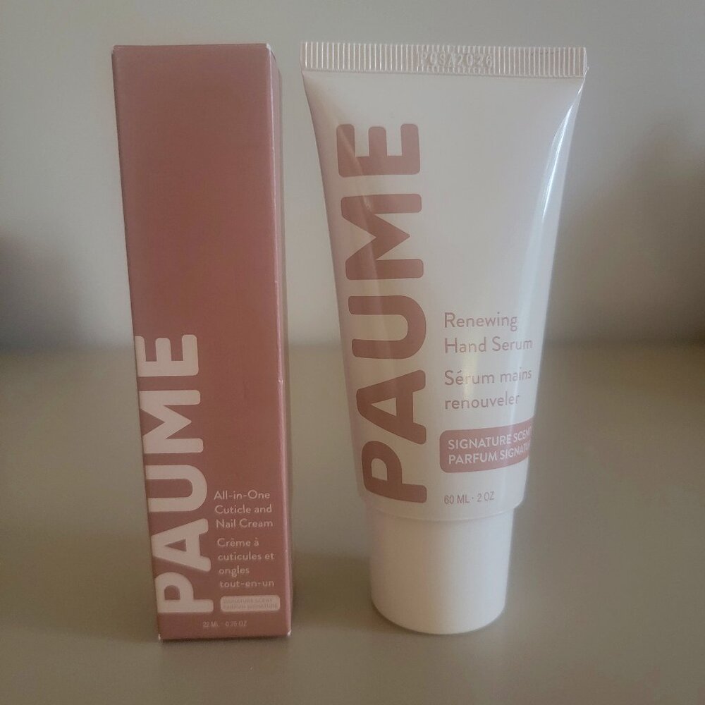 *NEW* Paume Cuticle Cream AND Renewing Hand Serum Duo